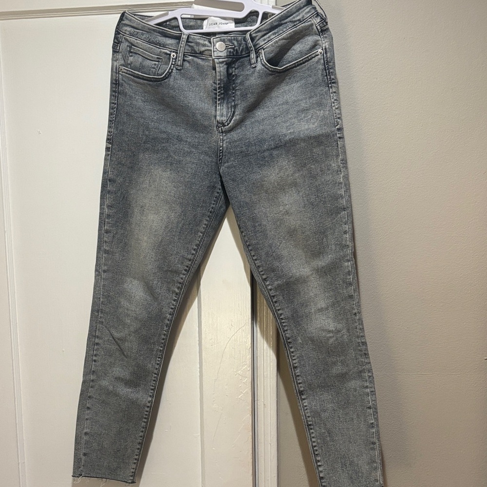 Dear John Gray Skinny Jeans
